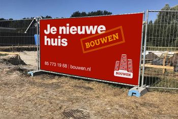 Bouwhekdoek (eigen formaat)